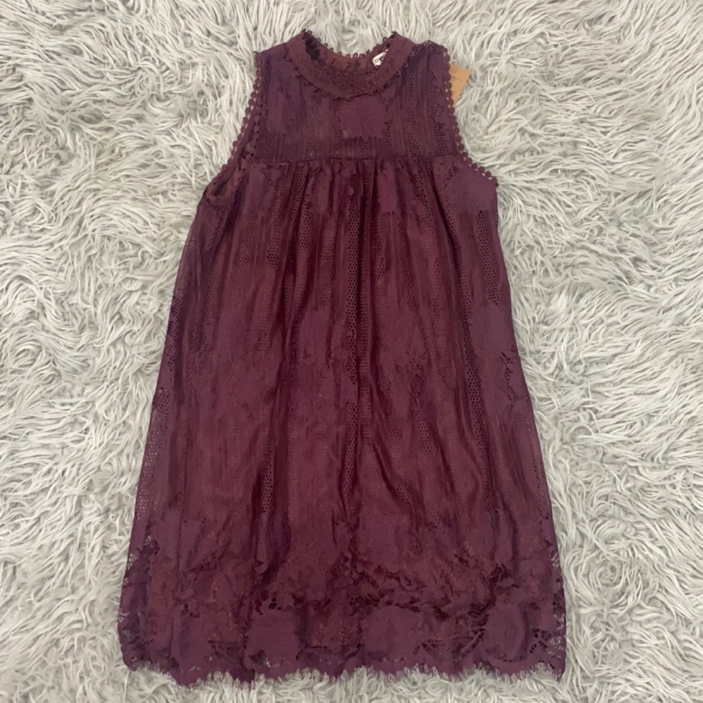 Chance or Fate, Berry Bark, Size small tunic